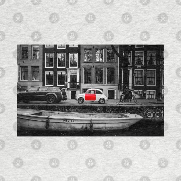 The Red Door in Amsterdam by arc1